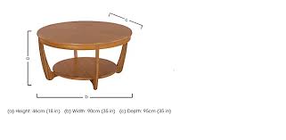 2 feet chair seat height from floor. Shades Sunburst Top Round Coffee Table Nathan Furniture Village