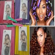 How to curl your hair without using heat. Amazon Com 40pcs Flexi Rods Curlers 9 Inch Long Flexible Foam Curling Rods Random Color Flexible Rods Set Soft Spiral Hair Curlers Diy Styling Hair Sticks Tool Twist Hair Curlers For Medium Shot