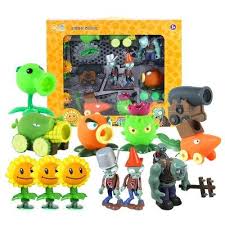 Plants Vs Zombies Action Figure Toys Shooting Dolls Gargantuar 12 In 1 Set In Gift Box Plants Vs Zombies Birthday Party Plants Vs Zombies Zombie Birthday