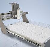 Cnc Milling Machine - Steel Structure With Extruded Aluminum ...