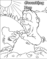 The spruce / wenjia tang take a break and have some fun with this collection of free, printable co. Groundhog Day Coloring Pages To Download And Print For Free