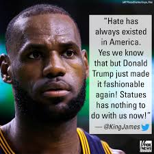 NBA superstar LeBron James ripped President Donald J. Trump