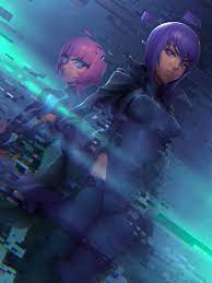 kusanagi motoko and ezaki purin (ghost in the shell and 1 more) drawn by  ikegami_noroshi | Danbooru