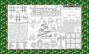 You may think these patterns are a little complicated to do, but don't. Printable Christmas Placemats For Kids Happiness Is Homemade