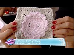 Derya Baykal Deryanin Dunyasi Bebek Battaniyesi Yapimi 10 10 2014 Youtube Tig Isleri Orgu Modelleri Orgu Motifleri