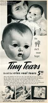 Tiny Tears, the doll that cried 'real' tears, delighted little girls back  in the '50s