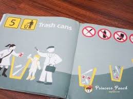 繪本ღ 3y 搭飛機好好玩之認識機場 體驗搭機繪本 picture book storybook trash cans