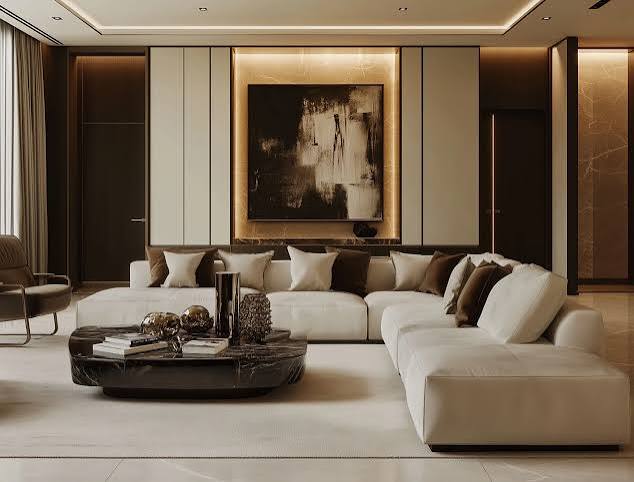 Elegant interior designed by Sable & Co.