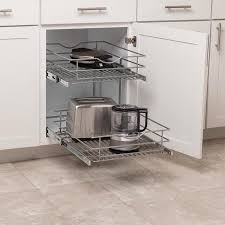 2 tier pull out metal soft close