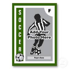 Topps holds the licenses for. Make Your Own Soccer Card Zazzle Com In 2021 Trading Card Template Soccer Cards Report Card Template