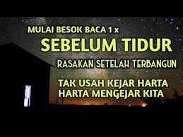 Baca 1x Sebelum Tidur Rasakan Setelah Terbangun Amalan Pembuka Pintu Rezeki Agar Cepat Kaya Youtube Kata Kata Motivasi Kekuatan Doa Motivasi