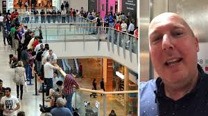 These shoppers were stuck in a lift for over an hour so they made a video