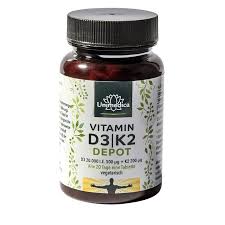 New research into vitamin d3 and k2 has given way to new multivitamin dietary supplements that could unlock unique health benefits to fight aging from the inside out. Vitamin D3 K2 Mk7 All Trans Depot D3 20 000 I E 500Âµg K2 200 Âµg 180 Tabletten Von Unimedica Nahrungserganzungsmittel Mit D3 Und K2 Mk7 All Trans Narayana Verlag