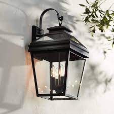 Stratton Street 22 High Black Outdoor Wall Light John Timberland Amazon Ca Hom Black Outdoor Wall Lights Outdoor Wall Light Fixtures Outdoor Wall Lighting