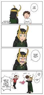 Loki Adopts Peter Funny Marvel Memes Avengers Funny Marvel Funny