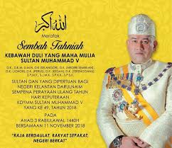 Birthday of the sultan of negeri sembilan. Facebook