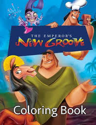 Insist on using crayons over watercolor, as the latter may be difficult to handle. The Emperor S New Groove Coloring Book Coloring Book For Kids And Adults High Quality Coloring Book By Benjamin Simmons