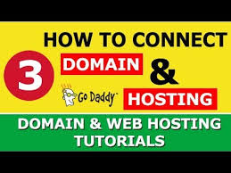 How To Connect Domain Name With Web Hosting In Godaddy Youtube