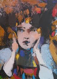 James Ridyard, "Lilian Gish", oil