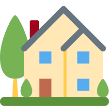 You can put a stamp on that, son! Haus Mit Garten Emoji