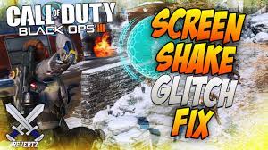 Black Ops 3 How To Fix The Earthquake Screen Shake Glitch In Uplink Simple Solution Cod Bo3 Youtube