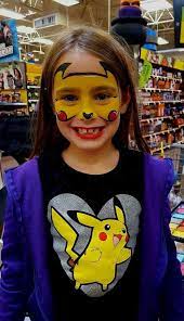 Pikachu Pikachu Face Painting Superhero Face Painting Face Painting Halloween