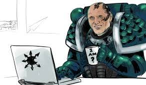 Chaos Space Marine Blank Template Imgflip