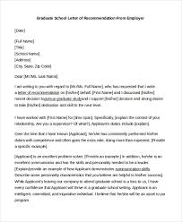 Free 9 Sample Letters Of Recommendation For Employment In Ms Word Pdf