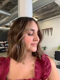 Low-maintenance haircut for thick wavy hair