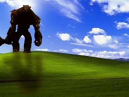 Shadow Of The Colossus Video Games Windows Xp Hd Wallpaper Wallpaperbetter I used the one with a little island and some sort of boat.