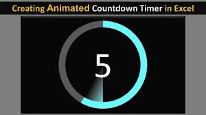 Incredible Creating A Countdown In Excel In 2020 Countdown Calendar Printable Countdown Calendar Marketing Words