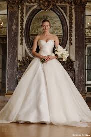 Ariana looked stunning showcasing her slim figure in a satiny white wedding gown. Romona Keveza Luxe Bridal Collection Spring 2016 Wedding Dresses Wedding Inspirasi