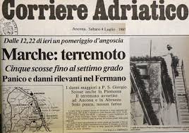 Terremoto nella marche m 3.1/ ultime scosse ingv, trema. Accadde Oggi 31 Anni Fa Il Terremoto Con Epicentro Fermo Cronache Fermane