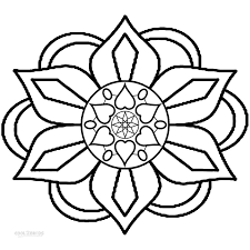 If the 'download' 'print' buttons don't work, reload this page by f5 or command+r. Printable Rangoli Coloring Pages For Kids