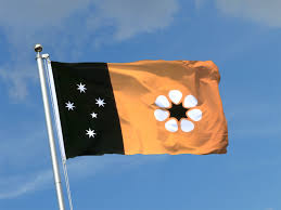 A white southern cross constellation is on the stripe. 90 X 150 Cm Fahnen Flagge Australien Northern Territory Memorabilia Sammeln Seltenes