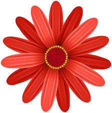 Red Flower Transparent Png Clip Art Image Art Images Flower Printable Clip Art