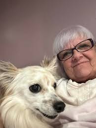 Good Morning from Maggie 🐶 She slept through my first night and didn't  whine at all ❤️ Go give Maggie a follow