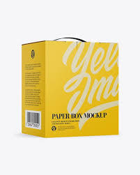 Download Matte Paper Box Mockup Half Side View In Box Mockups On Yellow Images Object Mockups Mockup Free Psd Business Card Mock Up Box Mockup