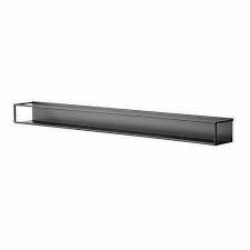 Ikea Sammanhang Design Wandregal Schwarz 80cm Stahl Pulverbeschichtetsammler Ebay Balcony