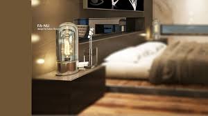 Ic Ice Gecmis Cam Fanuslardan Olusan Cam Masa Ustu Bedside Lambasi Cocentric Bell Glass Desktop Bedside Lamp Lighting Des Aydinlatmalar Tasarim Cam Masa