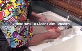 how to clean paint brushes rockler