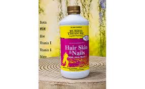 Check spelling or type a new query. Amazon Com Buried Treasure Hair Skin And Nails With Msm Biotin Aloe Vera Plus Vitamins And Minerals In A High Potency Liquid Whole Food Complex For Fuller Hair Stronger Nails And Clearer Skin
