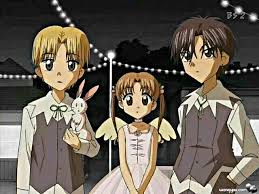 Mikan Ruka And Natsume Gakuen Alice Alice Anime Anime Anime Love Triangle