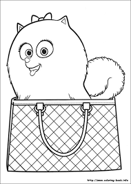 Print all of our coloring pages for free. The Secret Life Of Pets Coloring Picture
