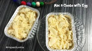 I made it with large elbow macaroni so the sauce got all inside the pasta. Mac N Cheese With Egg Resep Mpasi Luvina
