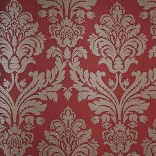 If you are looking to brighten up your living room, we have a huge range of living room wallpaper designs to help make a statement. Wallpaper Red Royal Damask 995114 Damascus Nonwoven Red Living Room