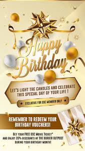 Gsc give free ticket on your birthday? Birthday Freebies From Gsc Cinema Vs Tgv Cinema Cerita Huda By Huda Halid