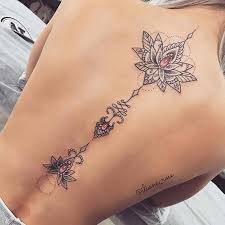 45 Pretty Lotus Flower Tattoo Ideas For Women Spine Tattoos For Women Tattoos For Women Small Lotus Flower Tattoo