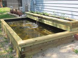 Ideas For On Ground Temporary Pond Ponds Backyard Pond Design Fountains Outdoor