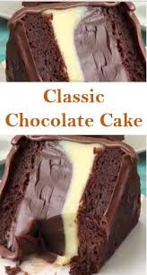 Classic Chocolate Cake Chocolatecake Here S Classic Chocolate Cake Recipe Classic Chocolate Schokoladenkuchen Schokoladen Kuchen Schokoladenkuchen Rezept